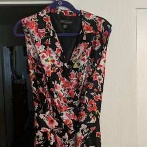 Floral fit n flair dress